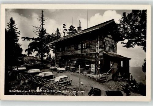 Pinkenkogelhaus Berghütte Otto Lache Hüttenstempel