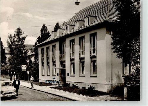34117 W3500 Wilhelmshöhe - Sanatorium Dr. Möller Burgfeldstraße 17 Kurheim Mennicke Opel Olympia Rekord