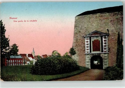 Namur Citadelle Porte Tor Kirchturm