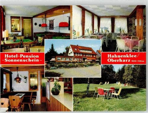 Hahnenklee Hotel Pension Cafe Sonnenschein