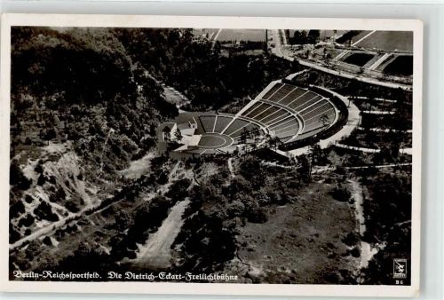 Westend Sportfeld Dietrich Eckart Freilichtbühne Fliegeraufnahme