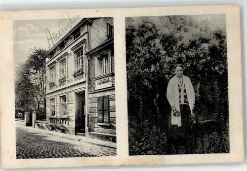 53111 W5300 Bad Godesberg - Hund Portrait Gedicht Lindenwirtin Rud.Baumbach