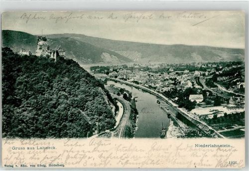 Lahneck 1902 Niederlahnstein