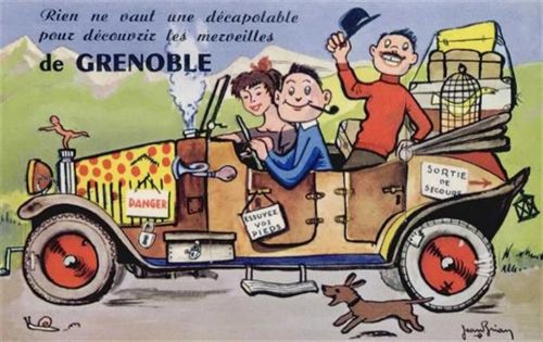 Grenoble Grenoble (Frankreich) Leporello I-II