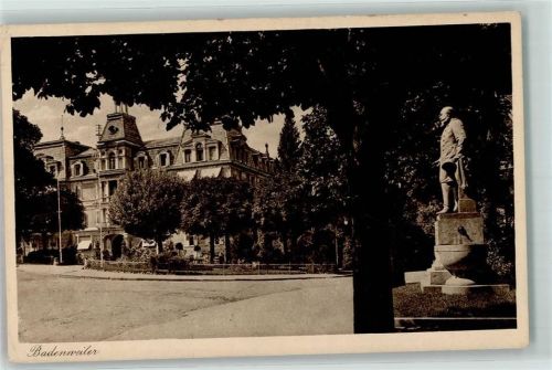 Badenweiler Hotel Römerbad Denkmal Großherzog Friedrich I. von Baden