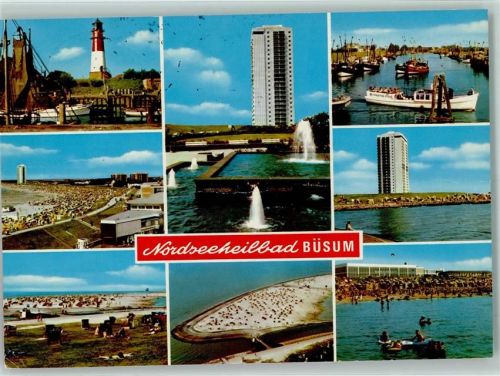 Büsum Leuchtturm Hafen