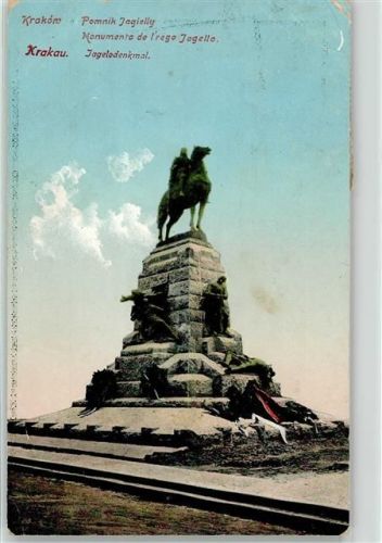 Krakau Denkmal Jagello