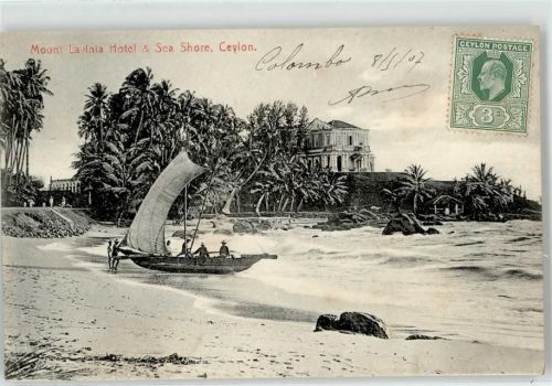 Colombo 1907 Fischerboot Hotel