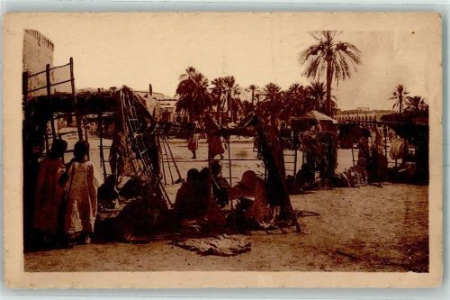 Händler Marktszene Arab. Volkstyp