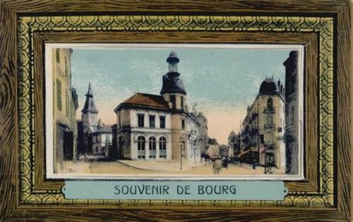 Bourg Bourg (Elsass) Leporello II (kleine Abschürfung Ecke VS)