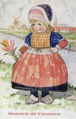 IJmuiden IJmuiden (Niederlande) Leporello Windmühle II (Stauchungen)