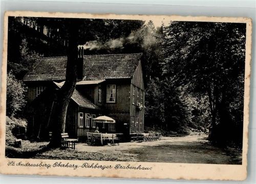 St. Andreasberg 1941 Gasthaus Rehberger Grabenhaus Verlag Stengel & Co. 7731 Feldpost