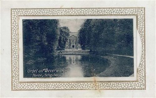 1941 Beverwijk - Beverwijk (Niederlande) Leporello I-II (Stauchung, fleckig VS)