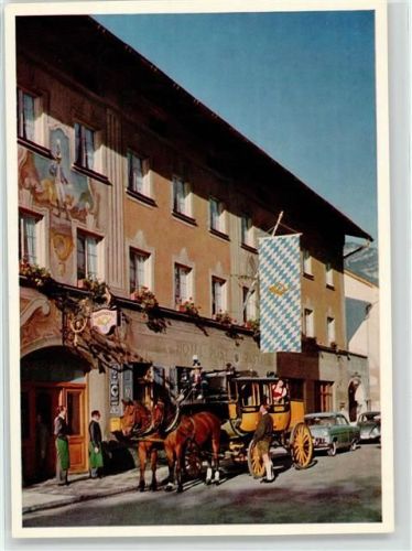 Partenkirchen Hotel Post Postkutsche O.L.Stahl