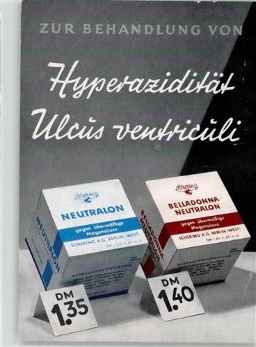 Charlottenburg Medizin Neutralon Schering A. G.