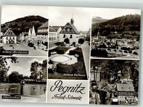 Pegnitz Unterm Rathaus Marktplatz Schwimmbad