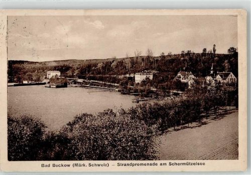 Buckow Strandpromenade Schermützelsee