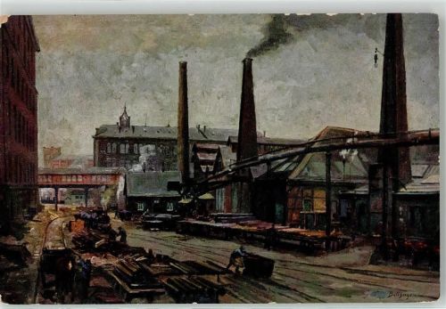 Essen Gußstahlfabrik Stammhaus und älteste Anlagen