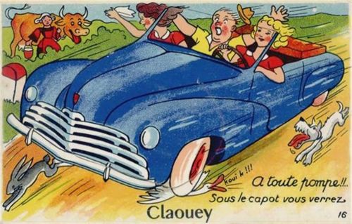 Claouey Claouey (Frankreich) Leporello, Auto I-II