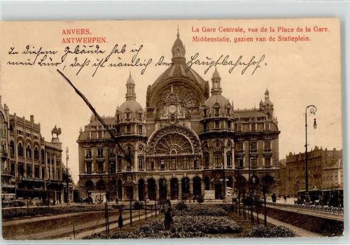 Antwerpen Hauptbahnhof Place de la Gare Bahnhofsplatz Gasthaus