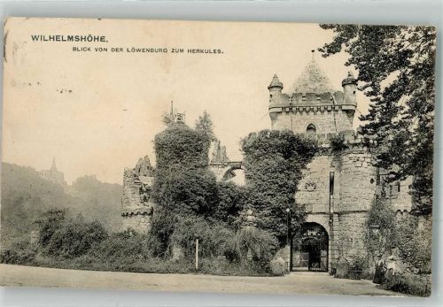 34117 W3500 Wilhelmshöhe 1907 - Löwenburg Herkules