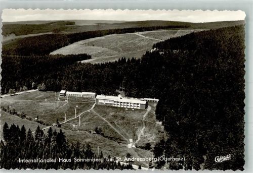 St. Andreasberg Fliegeraufnahme Pension Intern, Haus Sonnenberg