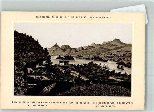 Rolandseck Schloss Drachenfels Nonnenwerth Keine Ak