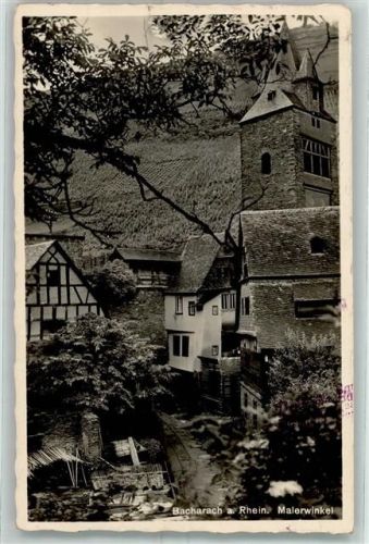 55422 W6533 Bacharach - Malerwinkel