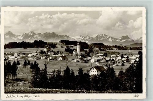 Lechbruck Tiroler Bergkette