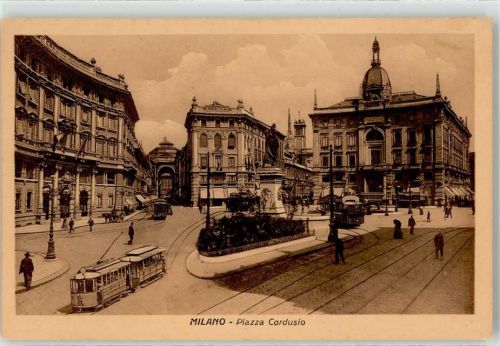 Milano Straßenbahn Denkmal