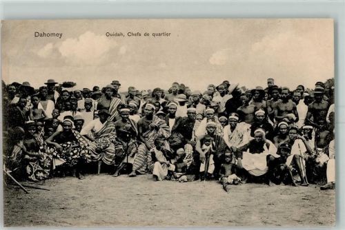 Dahomey Ouidah Chefs de quartier