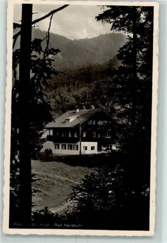 Bad Heilbrunn Pension Waldrast