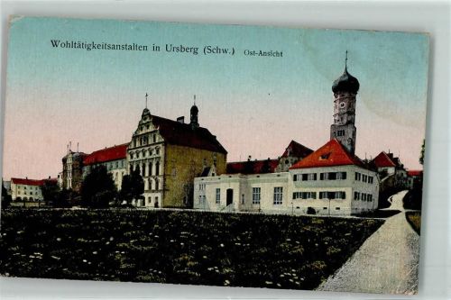 Ursberg Wohltätigkeitsanstalten Ost-Ansicht