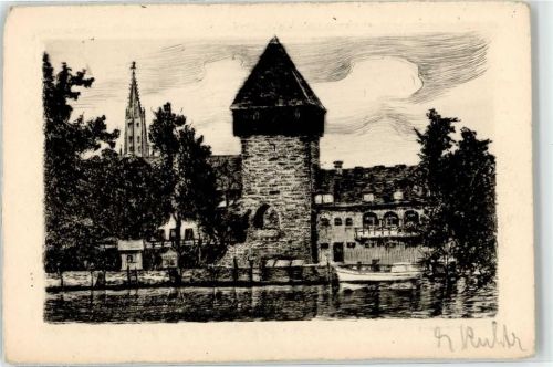 Konstanz Alter Rheintorturm