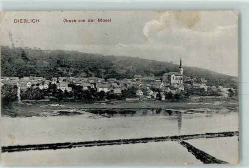 Dieblich 1908 Kirche