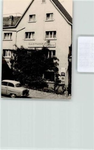 74821 W6950 Mosbach , Baden FOTO KEINE AK Gasthaus