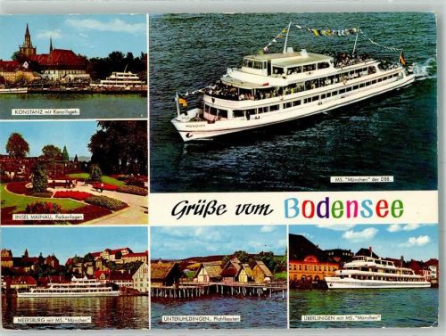 Konstanz Bodenseeschiff München Konzilsgebäude Insel Mainau Meersburg Unteruhldingen Pfahlbauten Überlingen