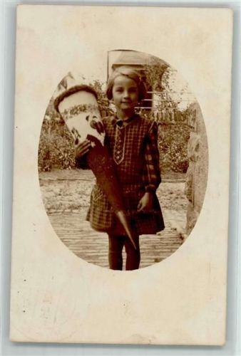 Mädchen Schultüte