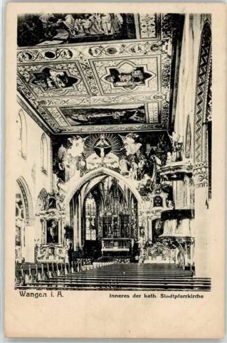 Wangen Kath. Kirche innen