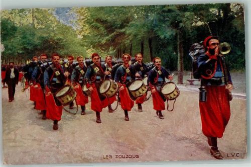 Les Zouzous Trommel Trompete Uniform