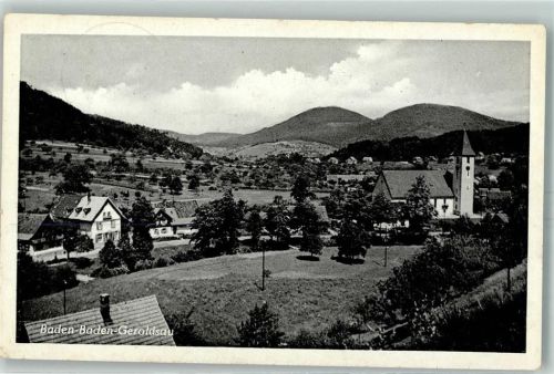 Geroldsau Stadt mit Kirche