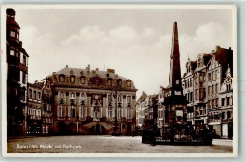 53111 W5300 Bonn - Markt Rathaus Säule