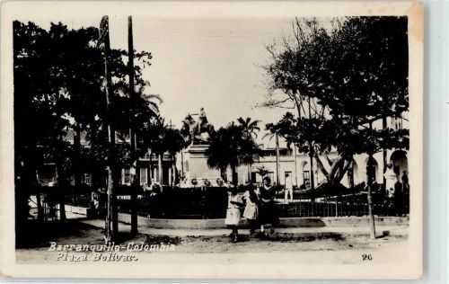 Barranquilla Denkmal Plaza Bolivar