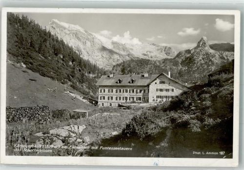 Kärlinger Haus Funtensee Funtenseetauern Hüttenstempel