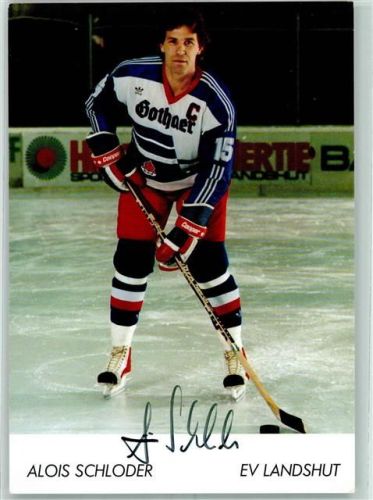 Landshut Alois Schloder Autogramm origin. Unterschrift