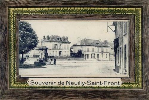 Neuilly-Saint-Front Port de Neuilly (Frankreich) Leporello II (Stauchungen)