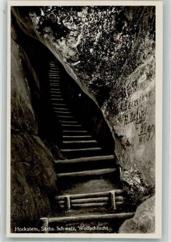 Hohnstein Wolfsschlucht