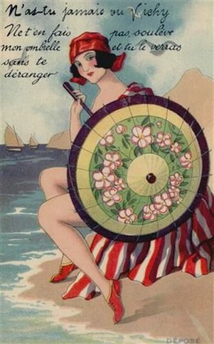 Vichy Vichy (Frankreich) Leporello I-II