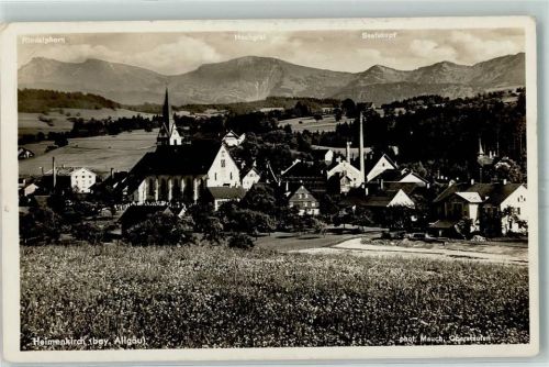 Heimenkirch Bergkette Stadt