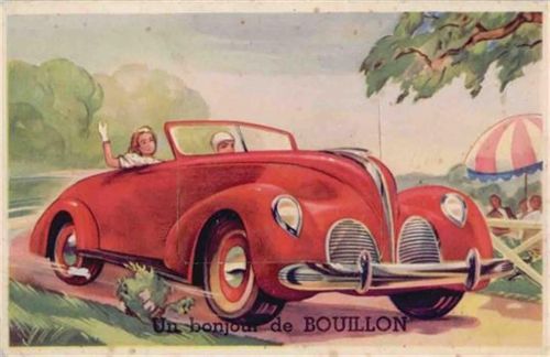 Bouillon Bouillon (Belgien) Leporello, Auto II (Stauchungen)